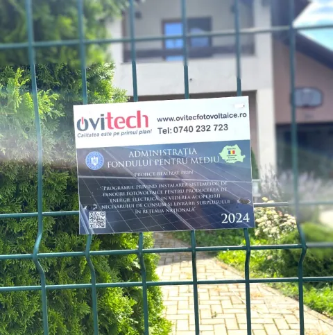 Montaj sistem fotovoltaic 6 kW cu baterie Huawei 10 kWh, jud. Suceava — fotografia 5