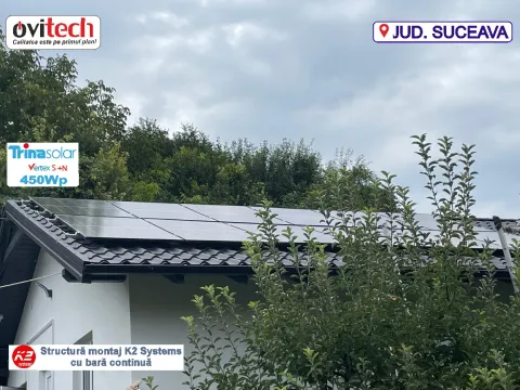 Montaj sistem hibrid Victron Energy 5 kVA monofazat, jud. Suceava — fotografia 4